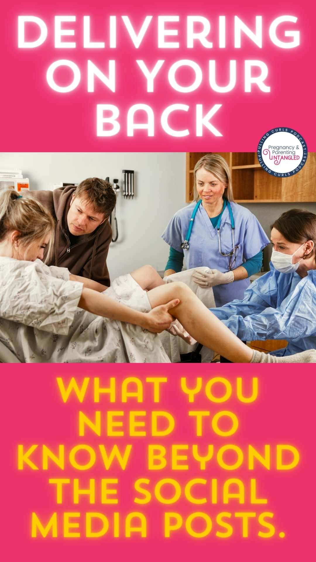 Discover the truth about delivering on your back! Uncover the pros and cons of different delivery positions. Learn why talking to your provider about delivery positions is crucial. Find out why pushing in the most comfortable position is essential. Get insights on physical therapists' views on delivery positions vs. healthcare providers. Learn the importance of considering emergency situations during childbirth. Listen to real experiences and valuable advice to make an informed decision about delivering positions. via @pullingcurls