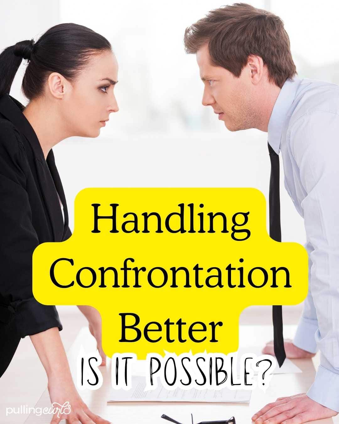 "Confrontation: Tips for Navigating Tough Conversations during Pregnancy & Parenting. Learn how to handle confrontational situations in healthcare, business, and everyday life. Discover the importance of sticking to the facts, finding common ground, and clarifying outcomes. Gain insights on addressing uncomfortable topics without stress. Ready to enhance your communication skills? Stay tuned for more pregnancy and parenting insights." via @pullingcurls