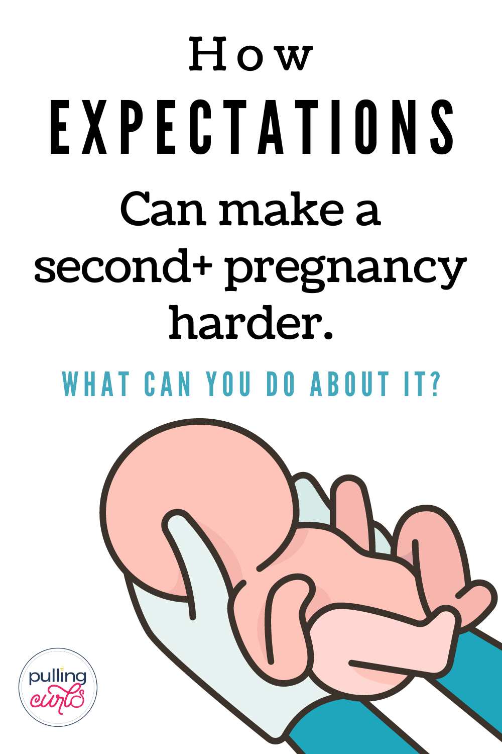 doctor delivering faceless baby / how expectations can make second+ pregnancy harder / what can you do about it? via @pullingcurls