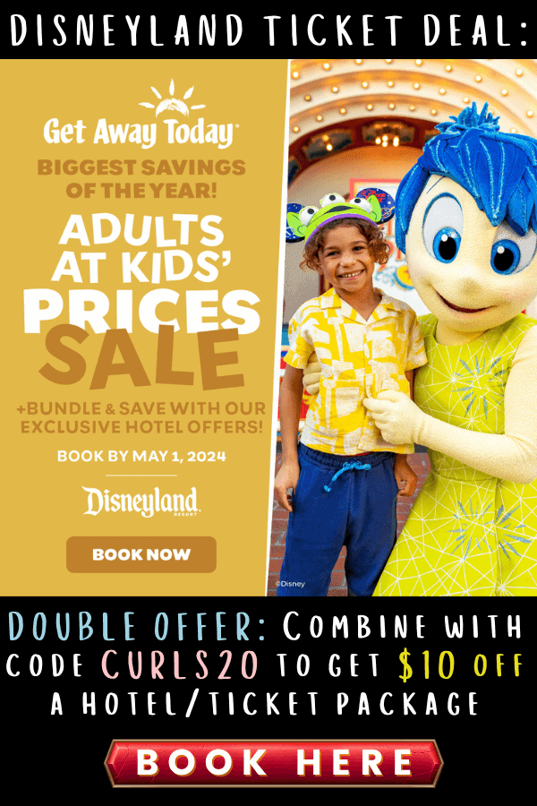 Get Adults at kid's prices with Get Away Today through May 1, 2024