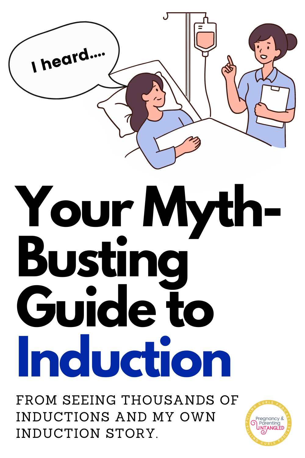 Hey future mamas! Heard scary stories about being induced? We're here to spill the real tea on labor inductions. Pain like your worst period? Maybe not. Days on end in labor? Not necessarily. And that feeling of being nudged by your doc to induce? Remember, it's your call. We're dishing out the no-stress scoop on what to really expect when you're considering induction. Get ready to make your birth plan with confidence and a side of calm. #MomLife #LaborScoop #InductionFacts #BirthPlanConfidence #PregnancyTruths #KeepCalmAndLaborOn #NewMomTips #BirthingWithEase #PreggoPower via @pullingcurls