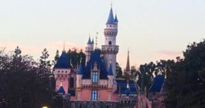 the Disneyland Castle