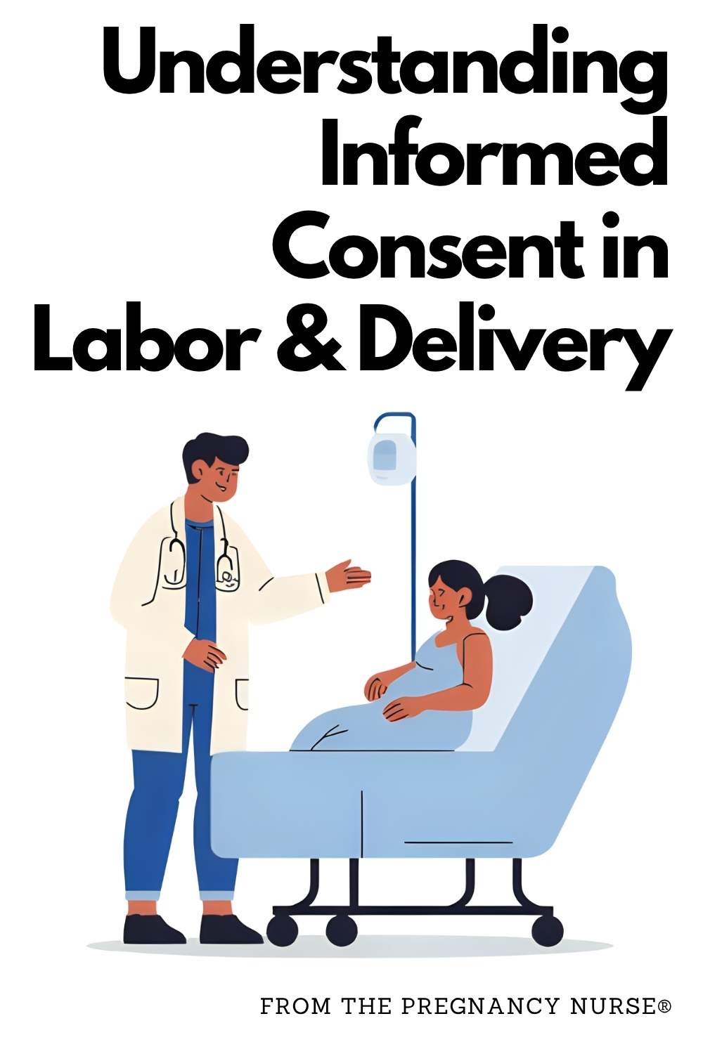 Feeling overwhelmed by medical choices in labor? Find out how to ask about risks, benefits, and alternatives so you feel confident and respected during birth. Take charge of your delivery experience with informed consent. Birth experience, informed consent, pregnancy decisions, labor nurse, childbirth advice, delivery options, patient empowerment, labor induction, delivery room tips via @pullingcurls
