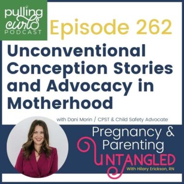 Episode 262 Unconventional Conception Stories and Advocacy in Motherhood with Dani Morin