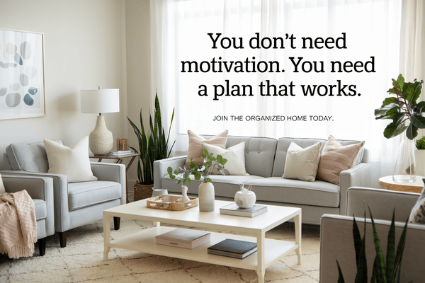 you don't need motivation, you need a plan.