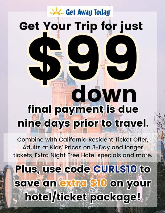 Get your trip for just $99 down