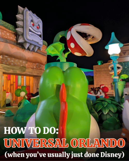 Yoshi ride Universal Orlando / how to do Universal Orlando when you usually do Disney