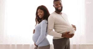 pregnant woman and her husband